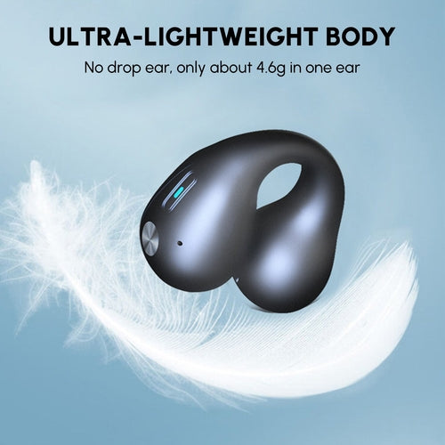 AirFit™ 5.3 Bluetooth Open-Ear Clip Earbuds with Earhooks