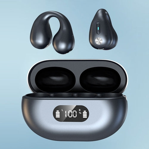 AirFit™ 5.3 Bluetooth Open-Ear Clip Earbuds with Earhooks