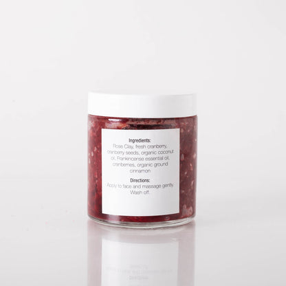 Cranberry Seed Brightening Face Scrub – Exfoliating & Glow Activator