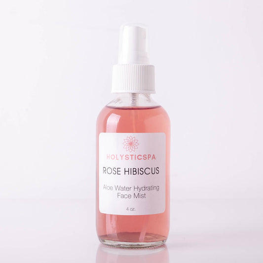 Rose Hibiscus Aloe Water Hydrating Face Mist – Soothing & Refreshing Spray