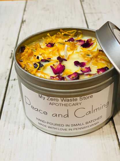 Organic Rose Gift Basket, Spa Set