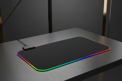Ninja Dragons RGB Gaming Mouse Pad – Large LED Surface