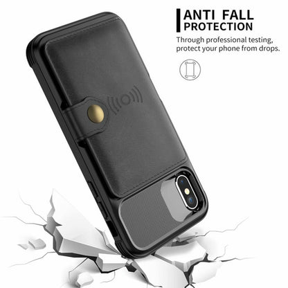 ArmorShield™ 360° Magnetic Leather Wallet Case for iPhone