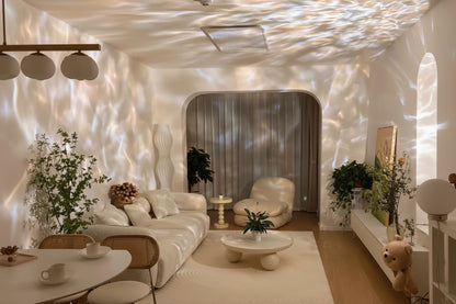 RippleWave™ Decorative Table Lamp – Creative Ambient Projector Light