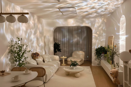 RippleWave™ Decorative Table Lamp – Creative Ambient Projector Light