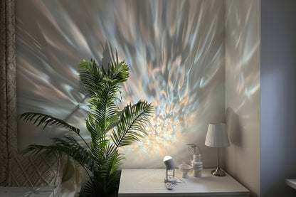 RippleWave™ Decorative Table Lamp – Creative Ambient Projector Light