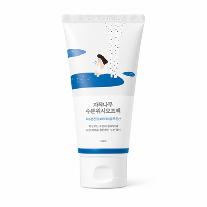 Round Lab Birch Juice Moisturizing Wash Off Pack 80ml – Mască Hidratantă cu Sevă de Mesteacăn & Acid Hialuronic
