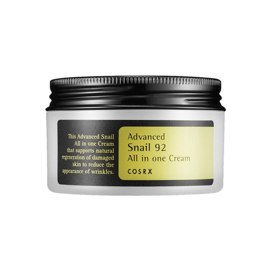 COSRX Advanced Snail 92 All in One Cream 100ml – Feuchtigkeitscreme mit 92% Schneckenschleim