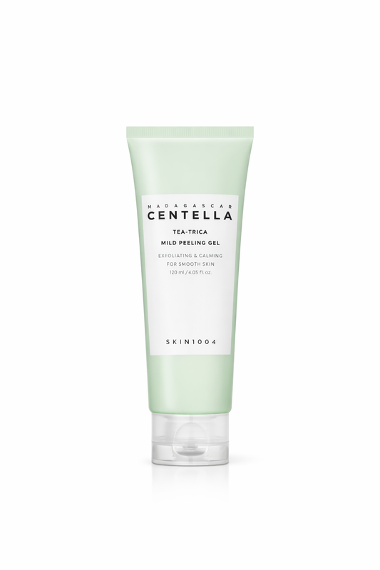 SKIN1004 Madagascar Centella Tea-Trica Mild Peeling Gel 125ml – Gel Exfoliant Blând cu Acid Salicilic & Ceai Verde