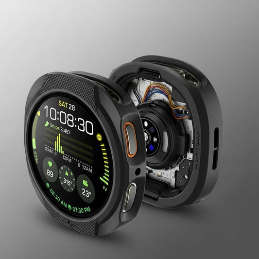 Spigen Liquid Air Case for Samsung Galaxy Watch 8 – 40mm – Black