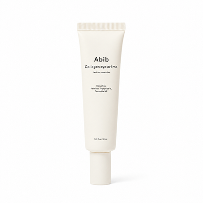 Abib Collagen Eye Crème Jericho Rose Tube 30ml – Cremă Anti-Îmbătrânire pentru Zona Ochilor cu Trandafir de Ierihon
