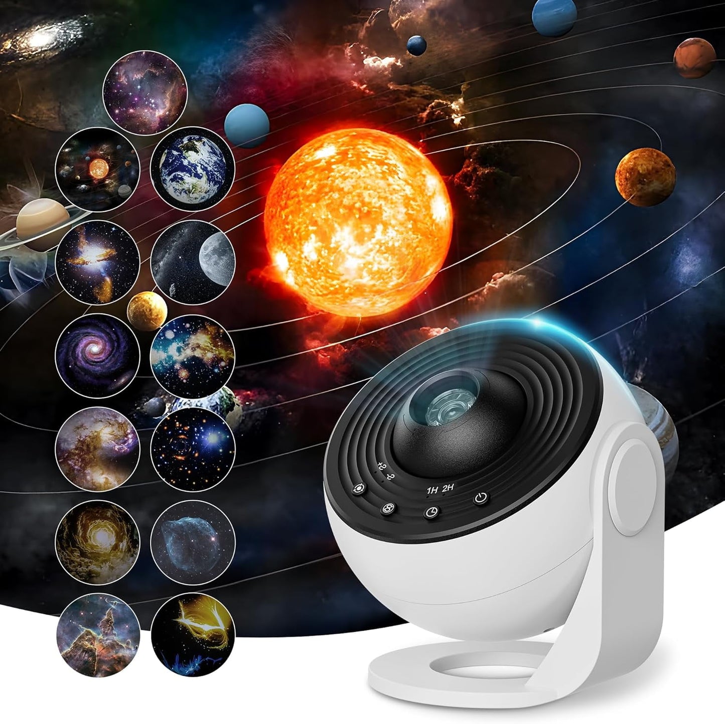 Stellar Galaxy Projector – Star Night Light & Mood Lamp