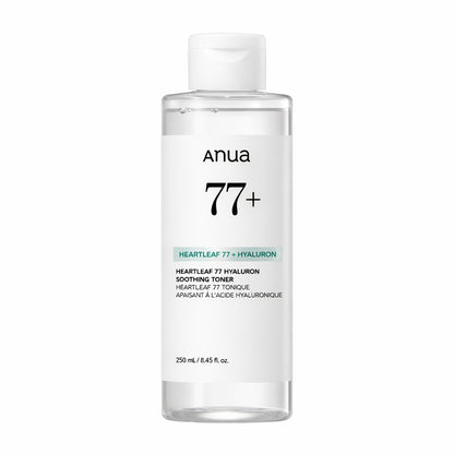 Anua Heartleaf 77% Soothing Toner 250ml – Toner Calmant cu Heartleaf & Acid Hialuronic