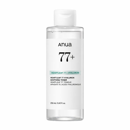 Anua Heartleaf 77% Soothing Toner 250ml – Toner Calmant cu Heartleaf & Acid Hialuronic