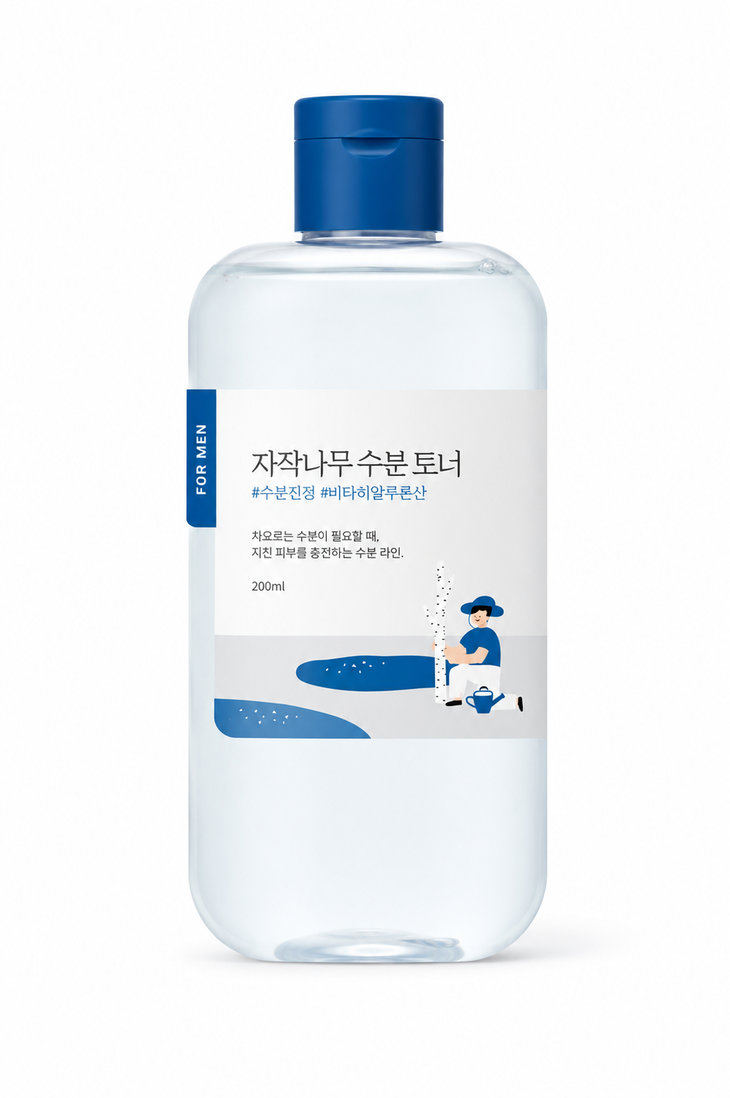 Round Lab For Men Birch Juice Moisturizing Toner 200ml – Toner Hidratant pentru Bărbați cu Sevă de Mesteacăn