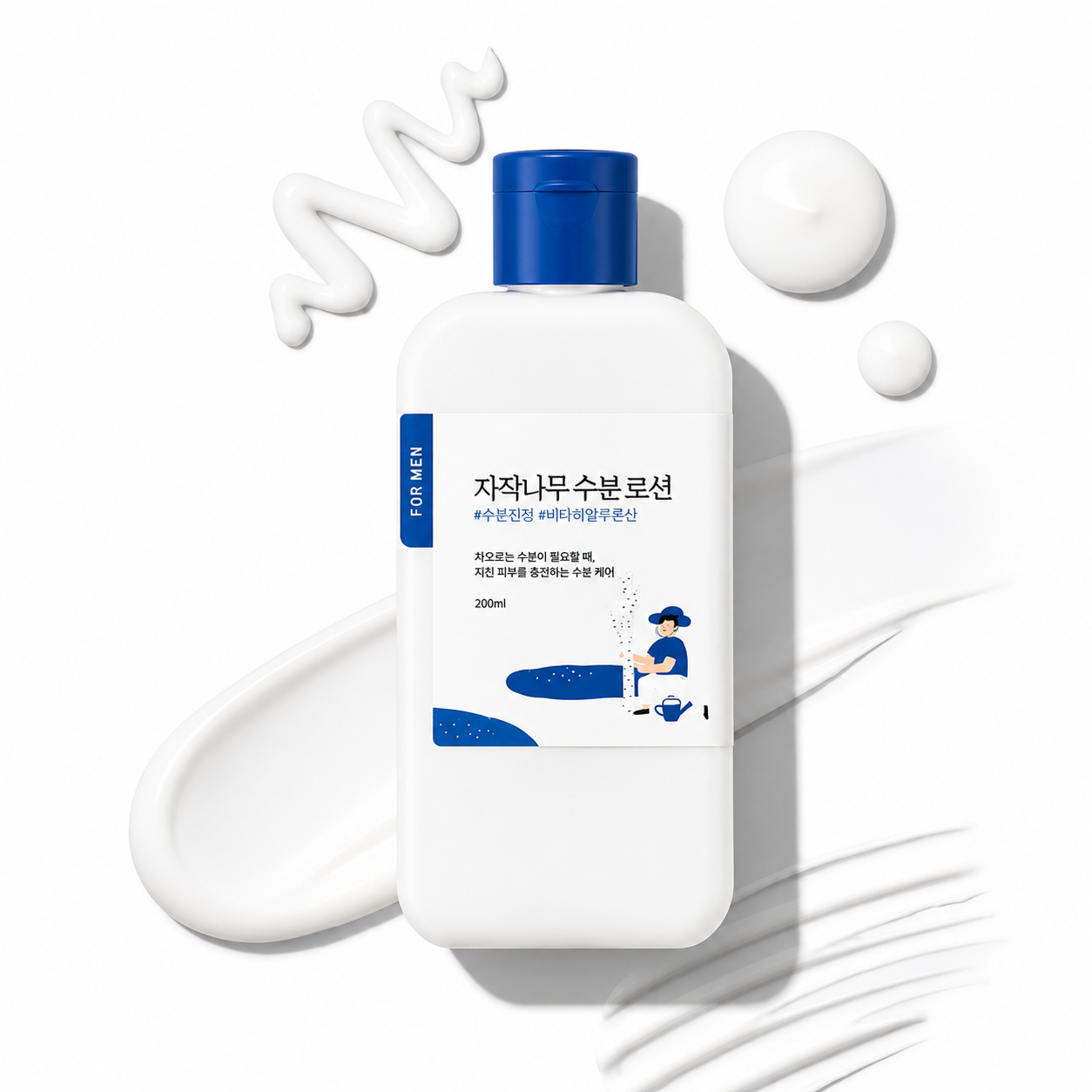 Round Lab For Men Birch Juice Moisturizing Lotion 200ml – Loțiune Hidratantă pentru Bărbați cu Sevă de Mesteacăn