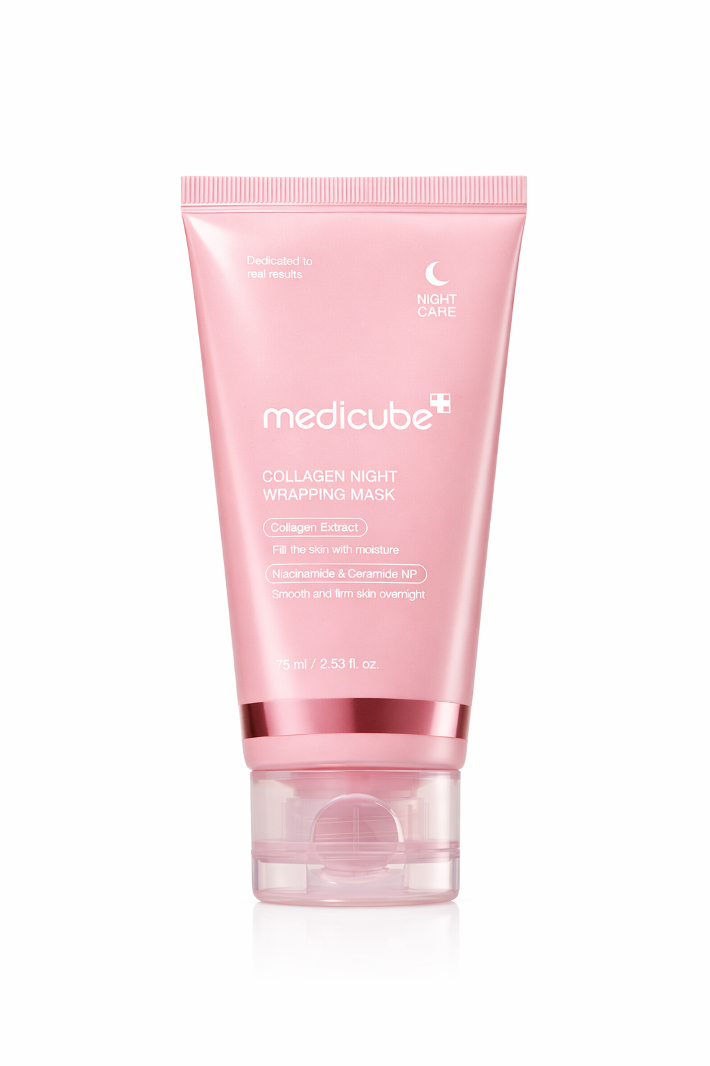 Medicube Collagen Night Wrapping Mask 75ml – Mască de Noapte cu Colagen & Ceramide – +31.4% Elasticitate