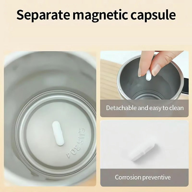 Automatic Magnetic Self-Stirring Coffee Mug – Rechargeable Smart Mixing Cup