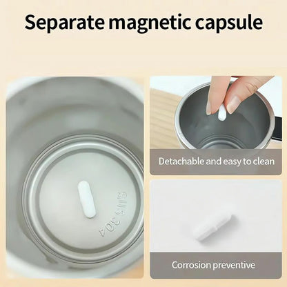 Automatic Magnetic Self-Stirring Coffee Mug – Rechargeable Smart Mixing Cup