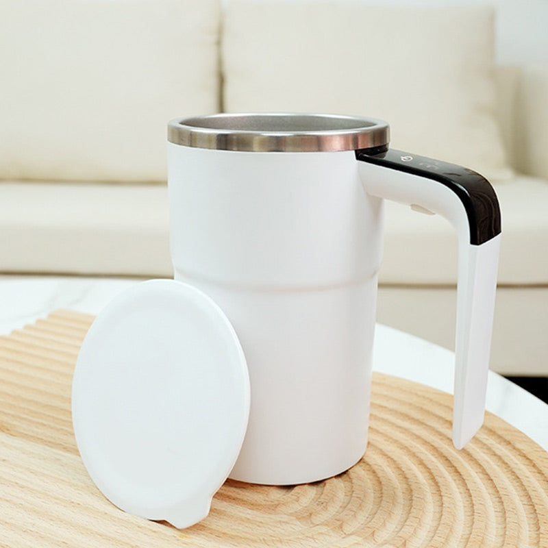 Automatic Magnetic Self-Stirring Coffee Mug – Rechargeable Smart Mixing Cup