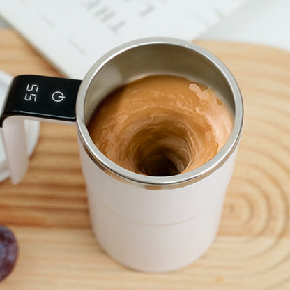 Automatic Magnetic Self-Stirring Coffee Mug – Rechargeable Smart Mixing Cup
